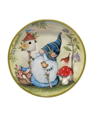 Garden Gnomes Set of 4 Soup/Pasta Bowl