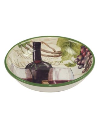 Meadow Brook Vineyard Set of 4 Soup/Pasta Bowl 9"