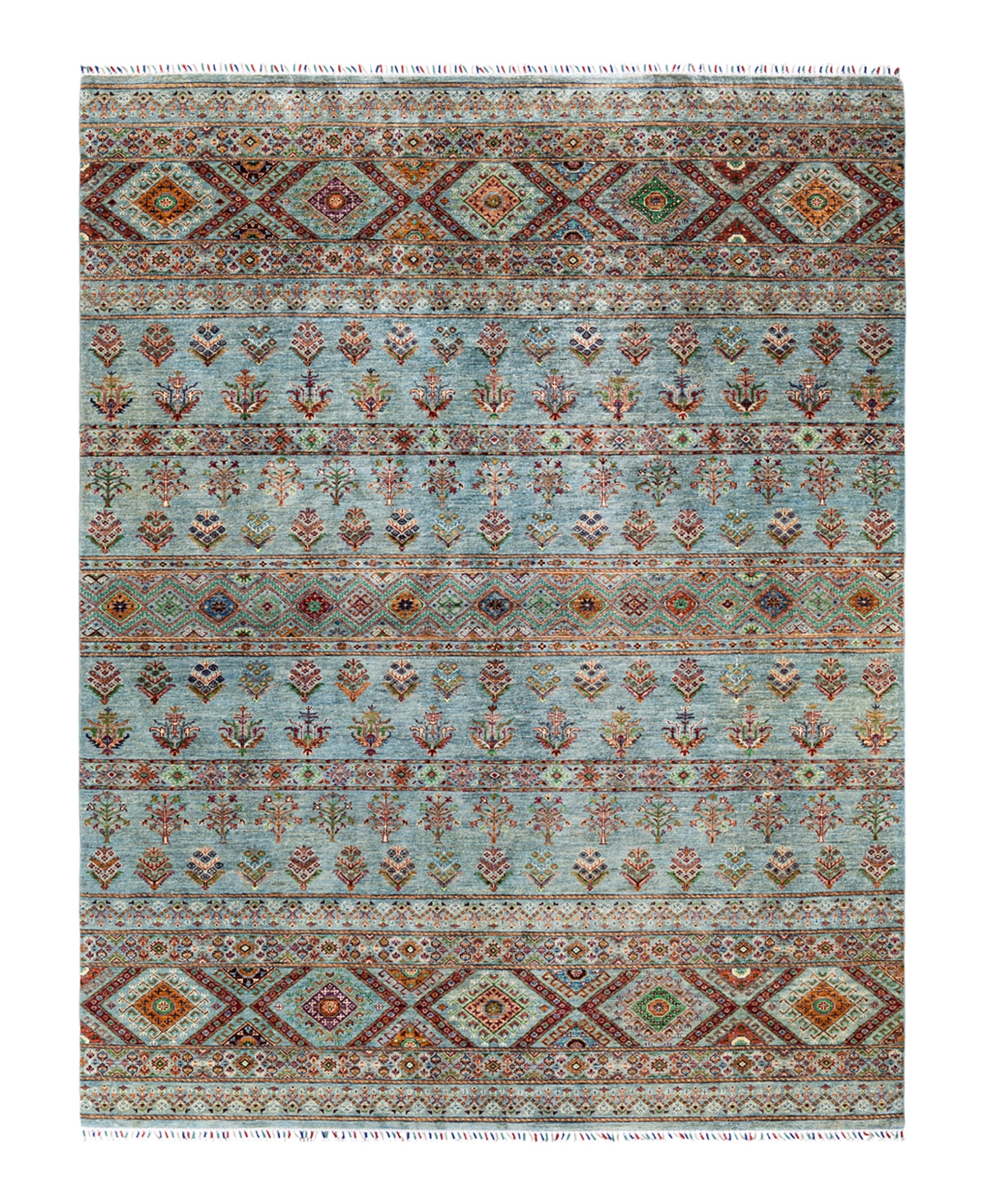 Adorn Hand Woven Rugs Serapi M1982 8'2in x 9'11in Area Rug - Pink