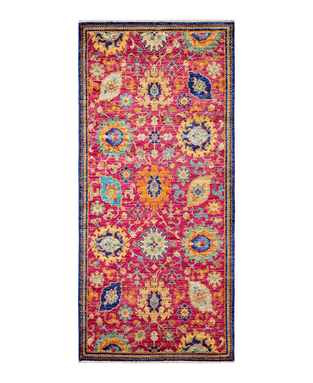 Adorn Hand Woven Rugs Serapi M1982 6' X 8'9" Area Rug In Mist