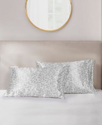 Printed Satin Pillowcase Pair, King 