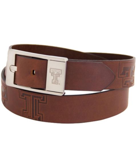Мужской ремень Eagles Wings Texas Tech Red Raiders Brandish Leather Belt - Brown