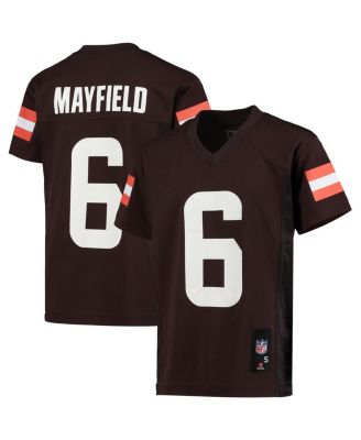 Big Boys and Girls Baker Mayfield Brown Cleveland Browns Replica Player Jersey Macy s