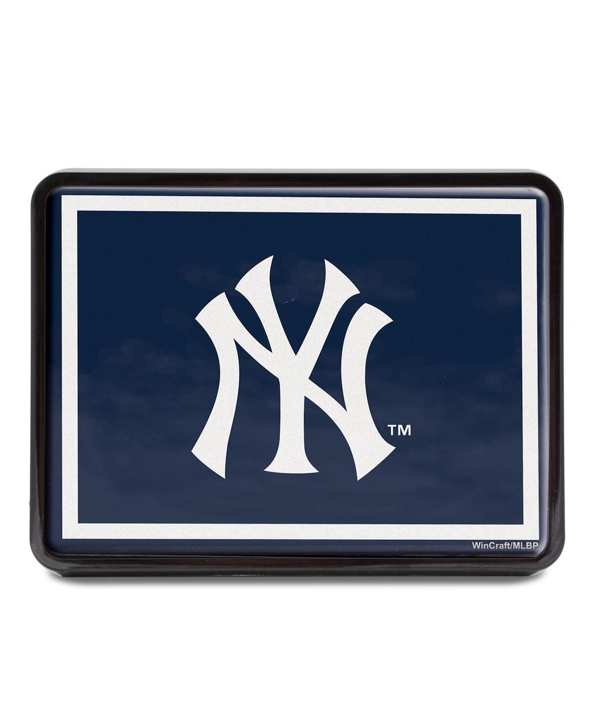 Wincraft New York Yankees Universal Rectangle Hitch Cover In Navy