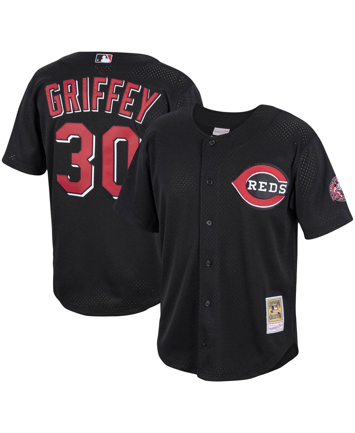 Ken Griffey Jr. Seattle Mariners Mitchell & Ness Big & Tall Cooperstown  Collection Mesh Batting Practice Jersey - Royal