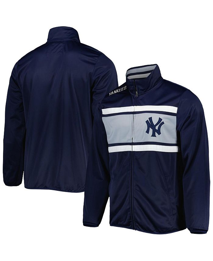 New York Yankees Pullover G-III Sports Blue Jacket Embroider Size M Brand  New