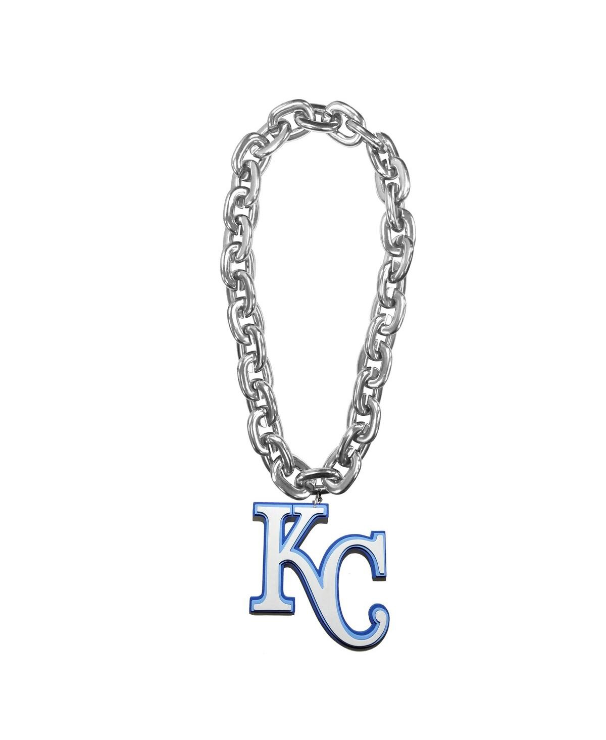 Men's and Women's Silver Kansas City Royals Team Logo Fan Chain - Silver