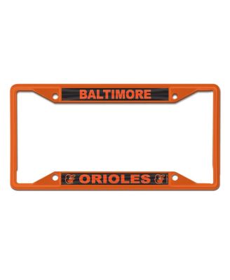 Baltimore Orioles Chrome Color License Plate Frame