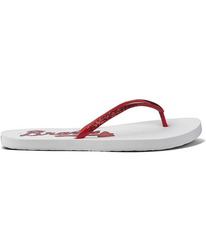 REEF Women's Atlanta Braves Stargazer Flip Flops Macy's