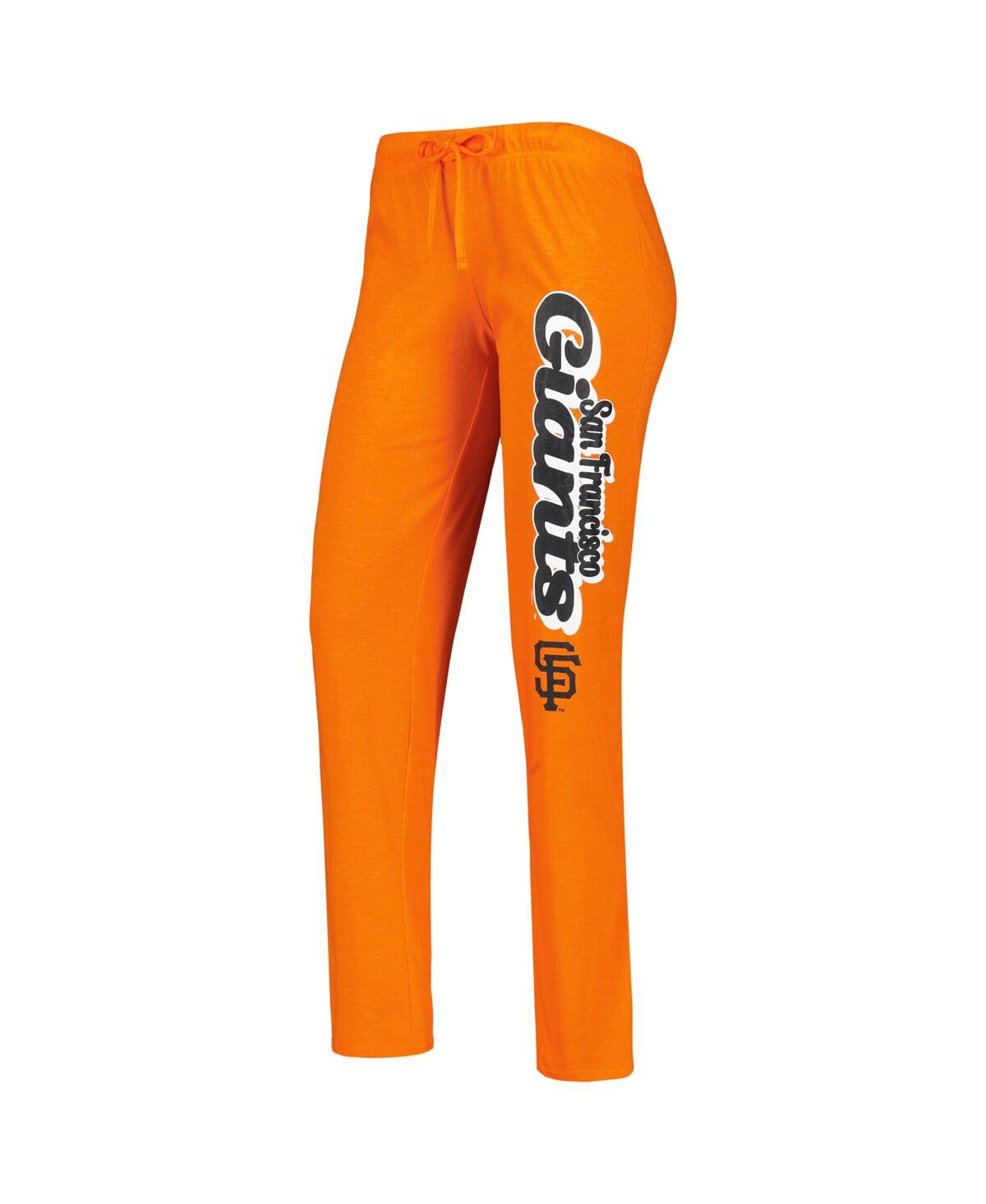 Women's Concepts Sport Black San Francisco Giants Wordmark Meter Muscle Tank Top and Pants Sleep Set - Black