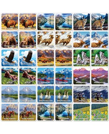 MasterPieces Puzzles Licensed National Parks Grand Teton Matching Game ...