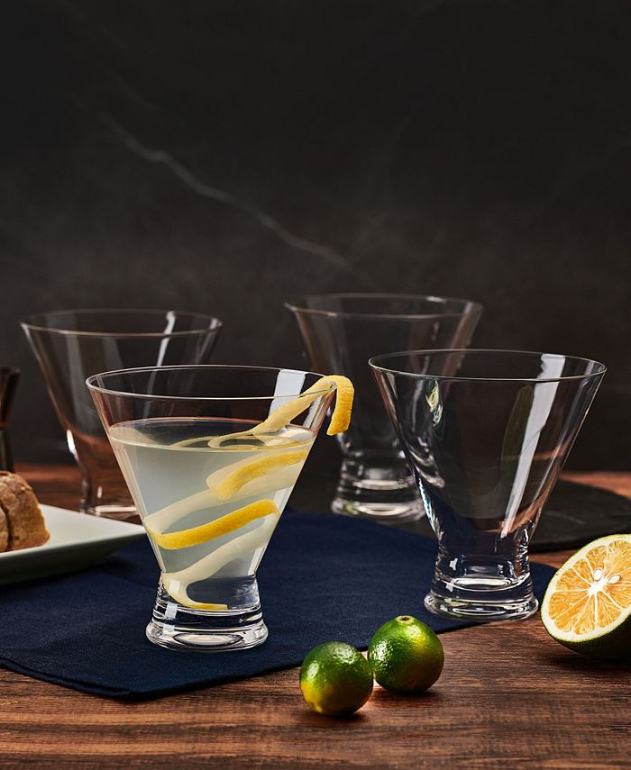 Mikasa, Craft Cocktail Stemless Margarita Glass, Set of 4 - Zola