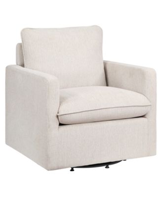 Lilia 34.5" Cushion Back Swivel Chair