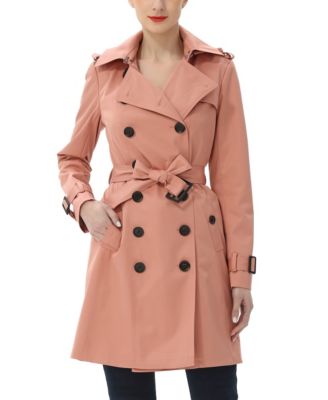 kimi + kai Women's Adley Water Resistant Hooded Trench Coat - Macy's