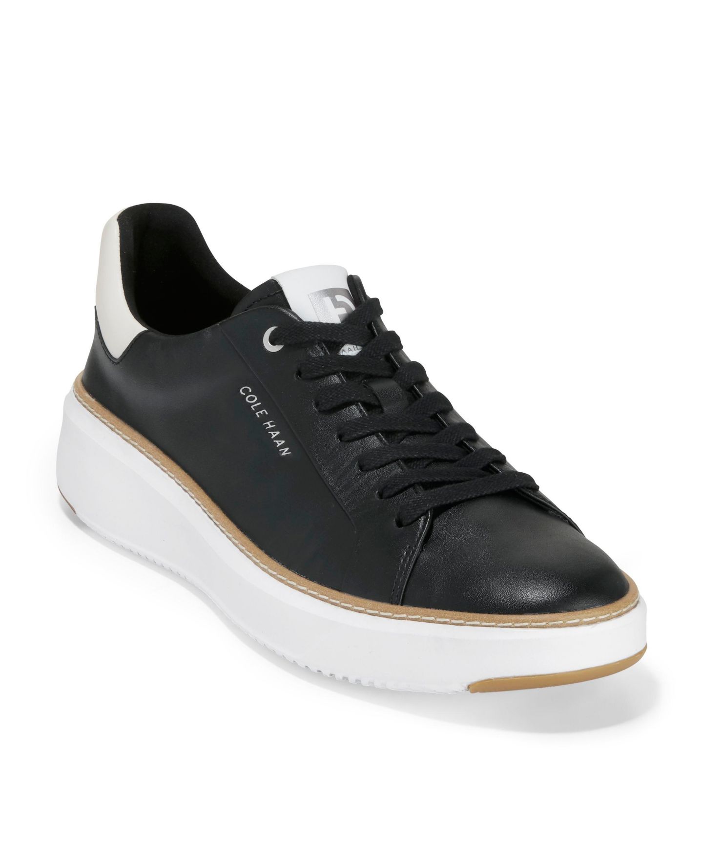 Мужские кроссовки Cole Haan Grand-Pro Topspin, цвет: Чёрный — фото 1