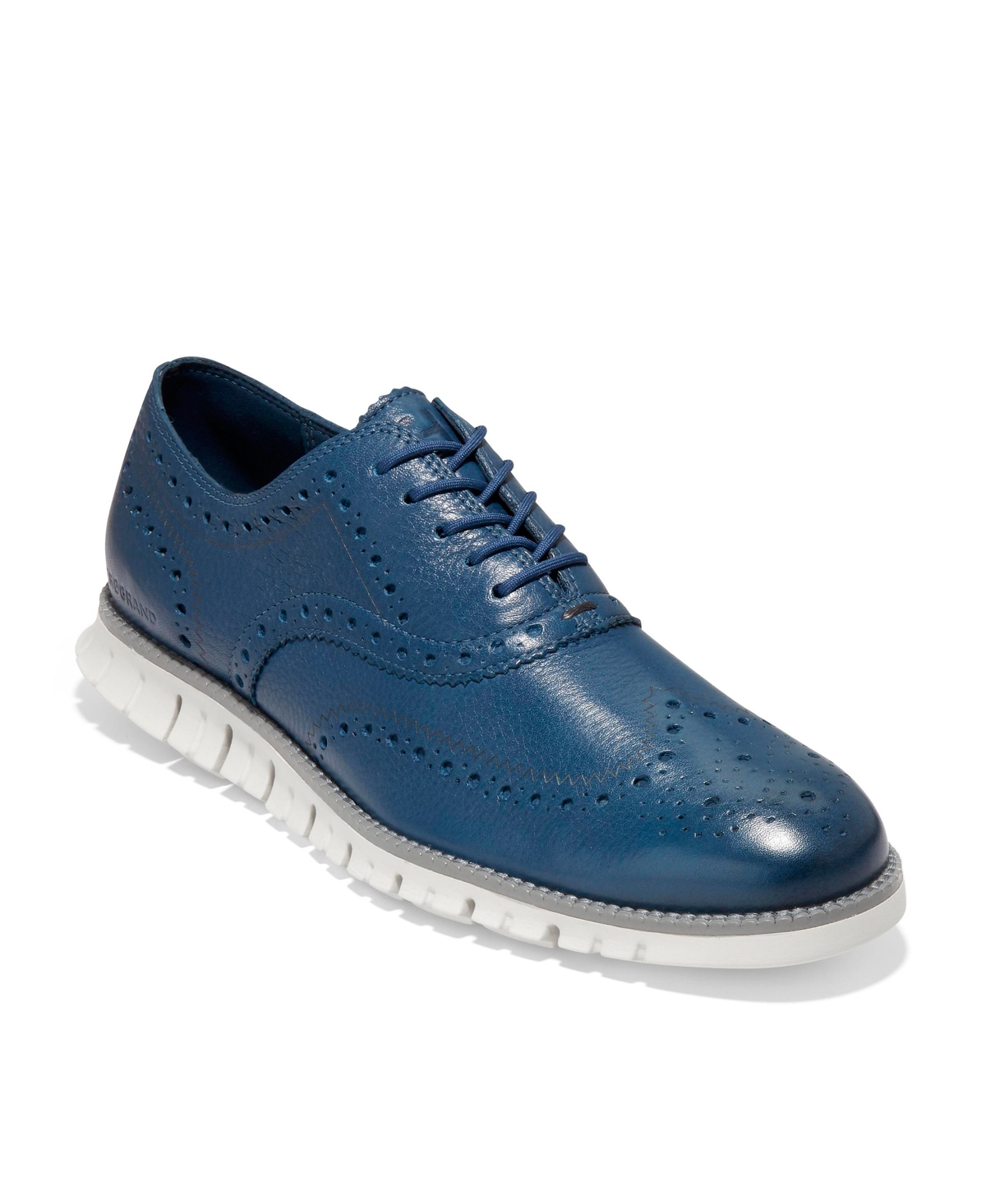 Cole Haan Men's Zerogrand Wing Oxford Shoes In Ensign Blue ModeSens