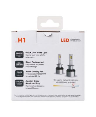 Sylvania H11 LED Powersport Headlight Bulbs For Off-Road Use Or Fog