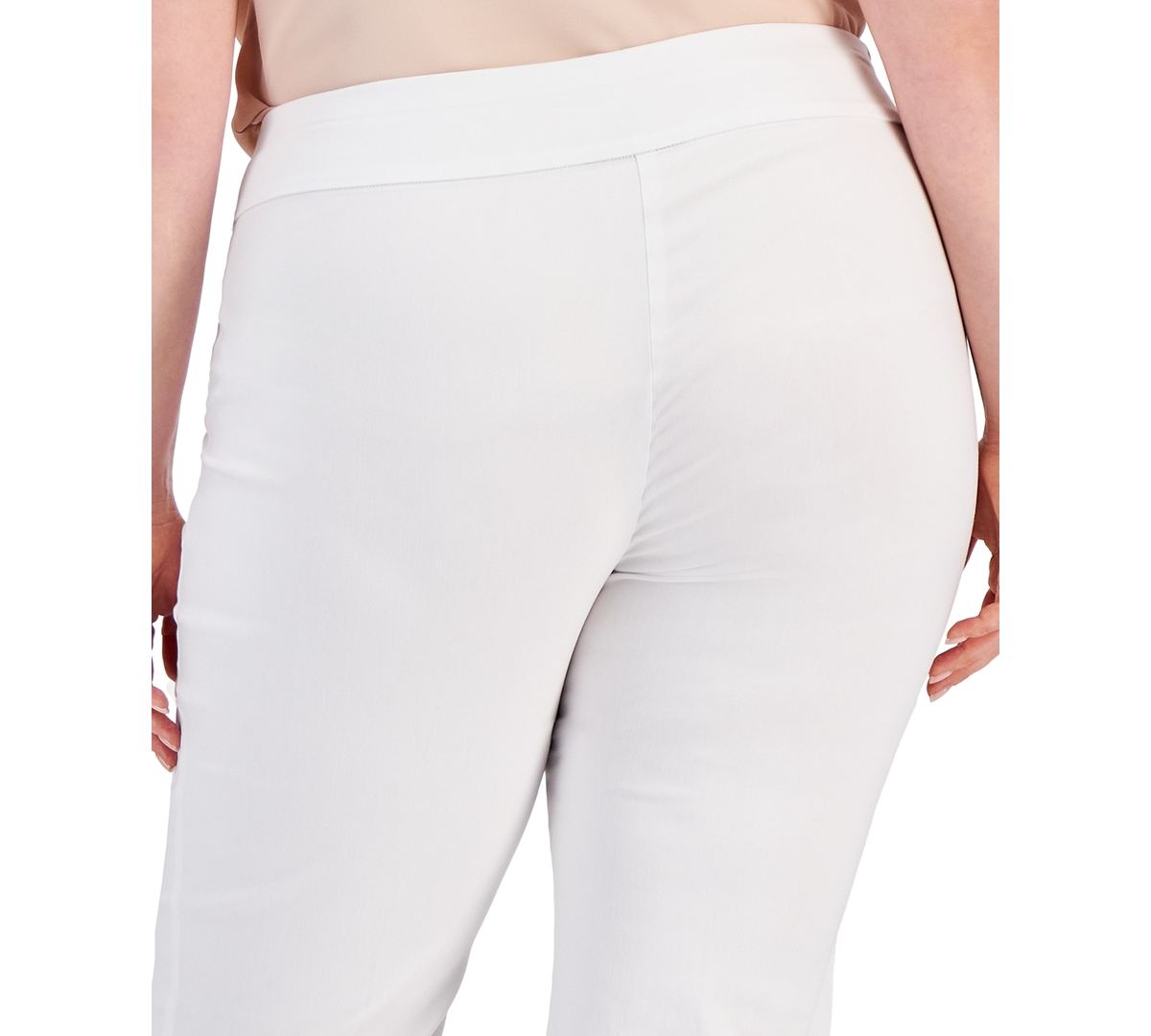 Inc International Concepts Petite Mid-rise Straight-leg Capri Pants, Created For Macy's In Bright White