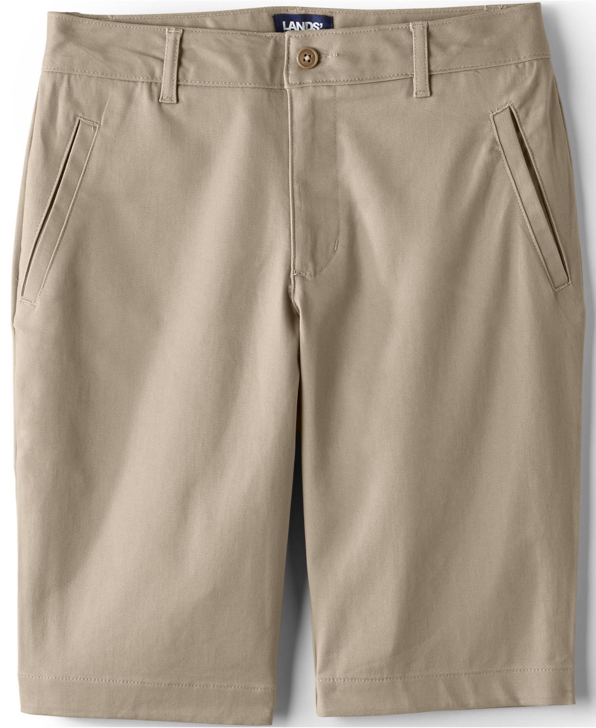 Lands' End Women's Stretch Chino Bermuda Shorts
