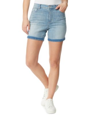 Gloria Vanderbilt Women s Amanda High Rise 6 Denim Shorts Macy s