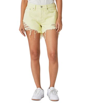 Lucky Brand - Women's Mid-Rise Distressed Shorts