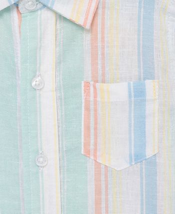 Little Me  Floral-Print  Baby Boys Shirt main image 0