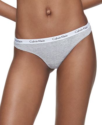 Calvin Klein Carousel Logo Cotton Thong Panty 