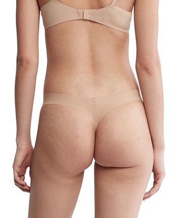 Calvin Klein Underwear Invisibles 5-Pack Thong (Cherry Tomato
