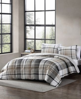 Normandy Plaid Comforter Set, Twin