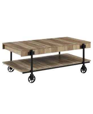 Luther 18" Steel Rectangle Coffee Table