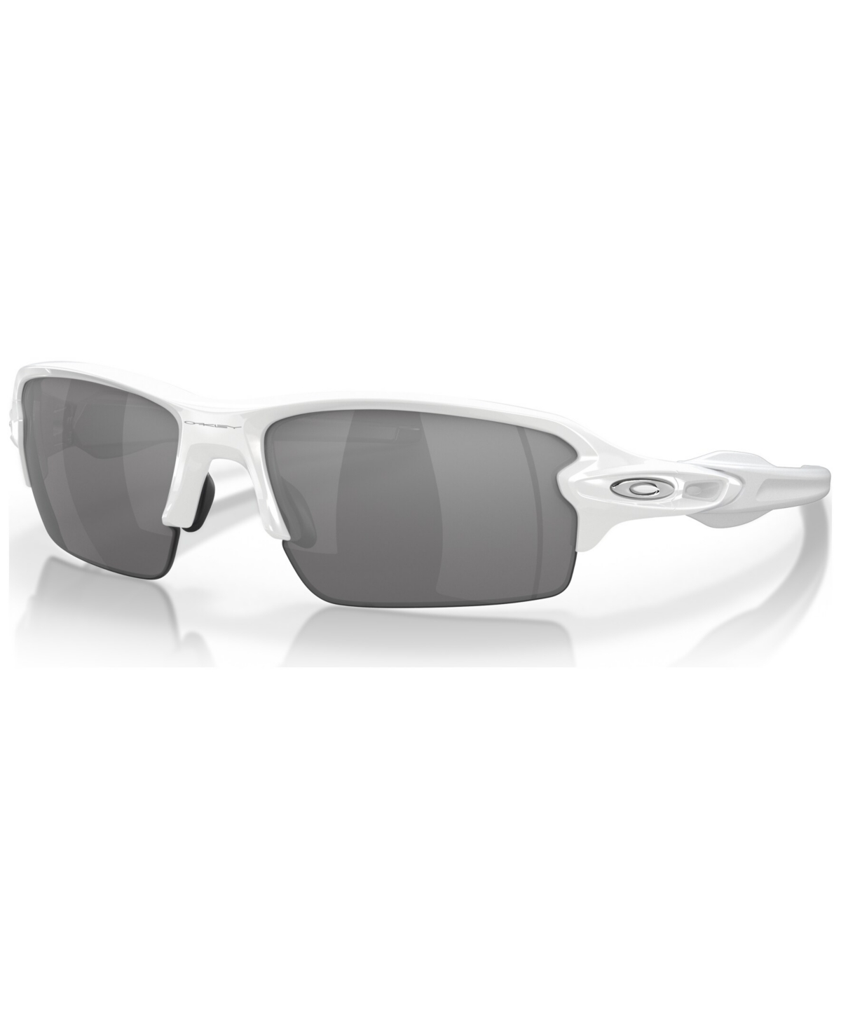 Oakley Men's Low Bridge Fit Sunglasses, Oo9271 Flak 2.0 61 In White