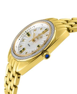 Women's Palermo Swiss Quartz Gold-Tone Stainless Steel Watch 35mm