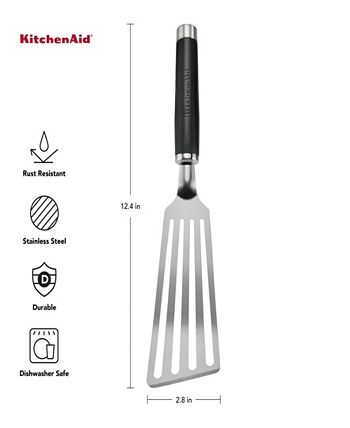 KitchenAid Gourmet Stainless Steel Flex Turner, One Size - Macy's
