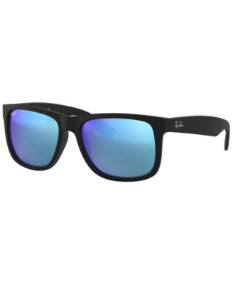 Unisex Low Bridge Fit Sunglasses, RB4165F JUSTIN COLOR MIX