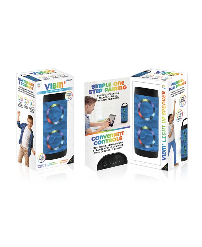 SimplyTech Portable Bluetooth Speaker with LED Light Up Macy's