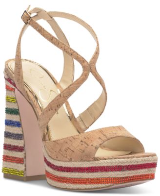 Jessica Simpson - Dosia Strappy Platform Dress Sandals