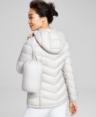 Women's Packable Hooded Puffer Coat