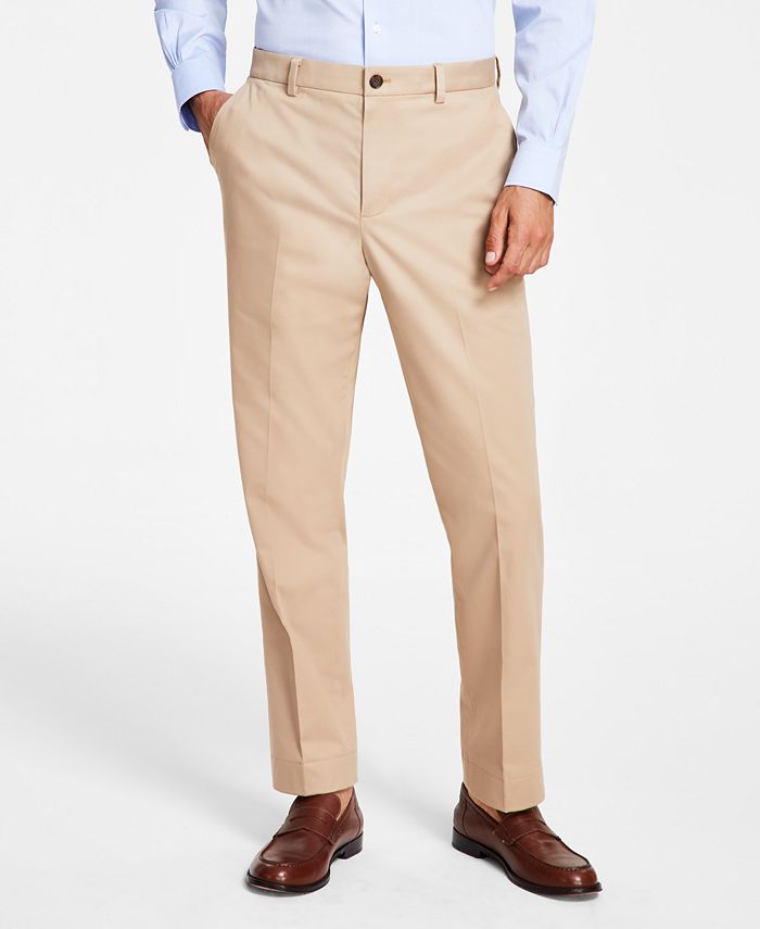 Brooks Brothers Men's Classic-Fit Cotton Stretch Chino Pants - Macy's