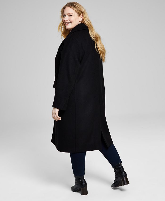 Michael Kors Women s Plus Size Single Breasted Coat Created for