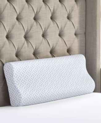 Cool Comfort Memory Foam Contour Pillow, King, Created for Macy's