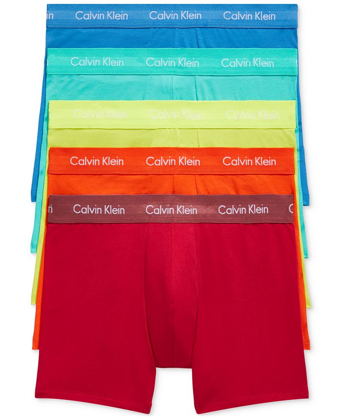 Calvin Klein Men's 5-Pk. The Pride Edit Boxer Briefs Underwear - Macy's
