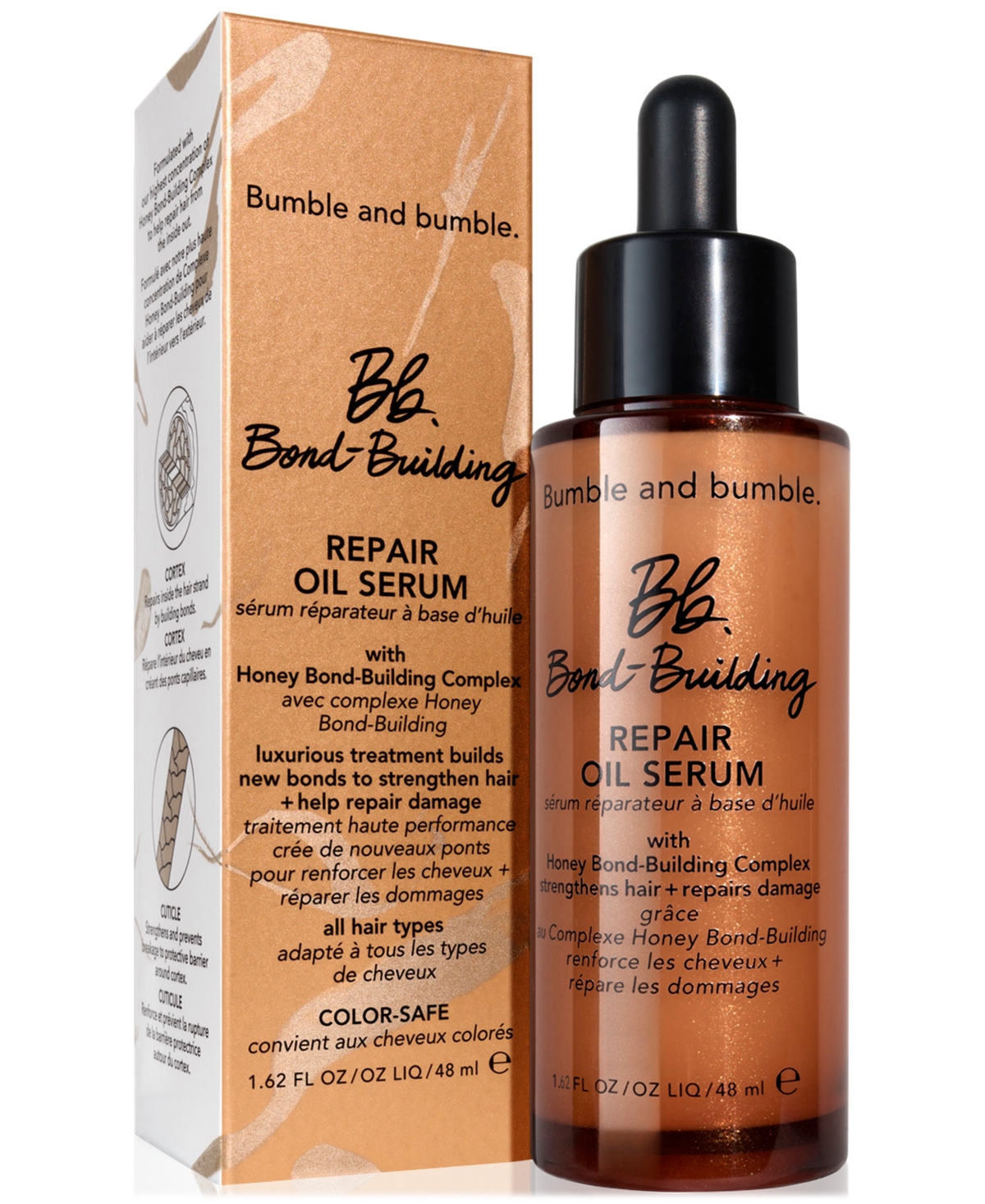 Shop Bumble And Bumble Bond-building Repair Hair Oil Serum In No Color