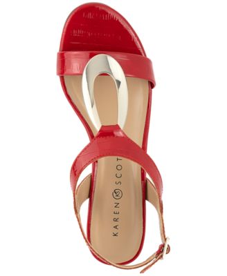 Karen Scott Carmeyy Wedge Sandals, Created For Macy's - Macy's