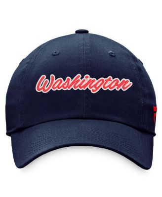 Women's Navy  Washington Capitals Breakaway Adjustable Hat
