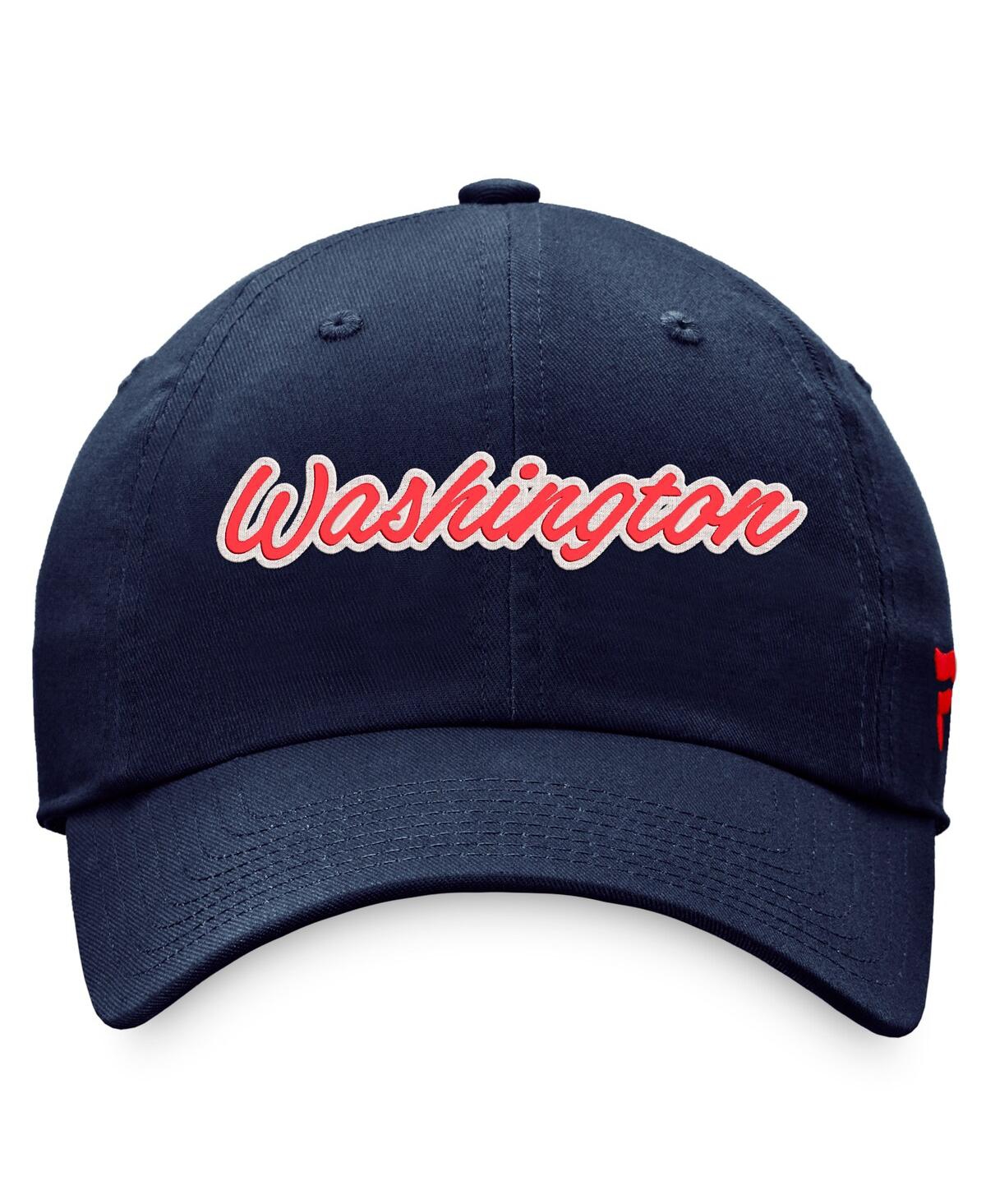 Fanatics Women's  Black Chicago Blackhawks Breakaway Adjustable Hat In Navy