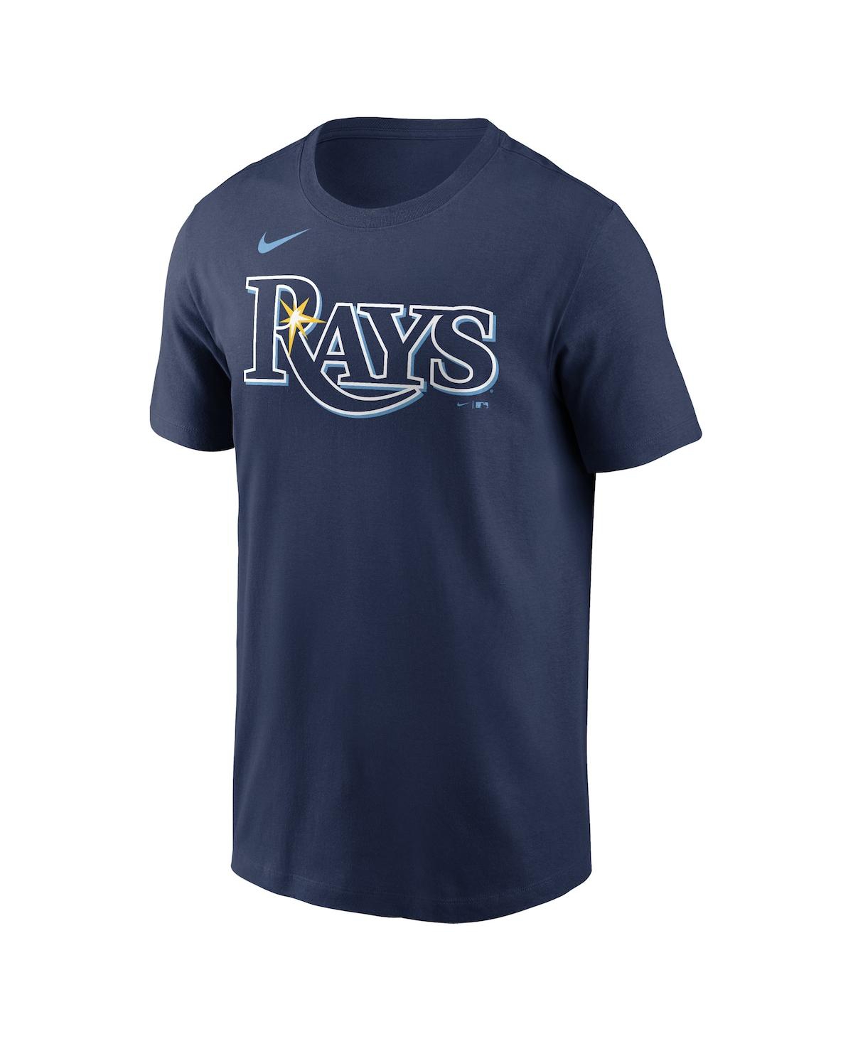 Shop Nike Men's  Fred Mcgriff Navy Tampa Bay Rays Name And Number T-shirt