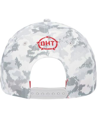 Men's Camo Houston Cougars OHT Military-Inspired Appreciation Snapback Hat