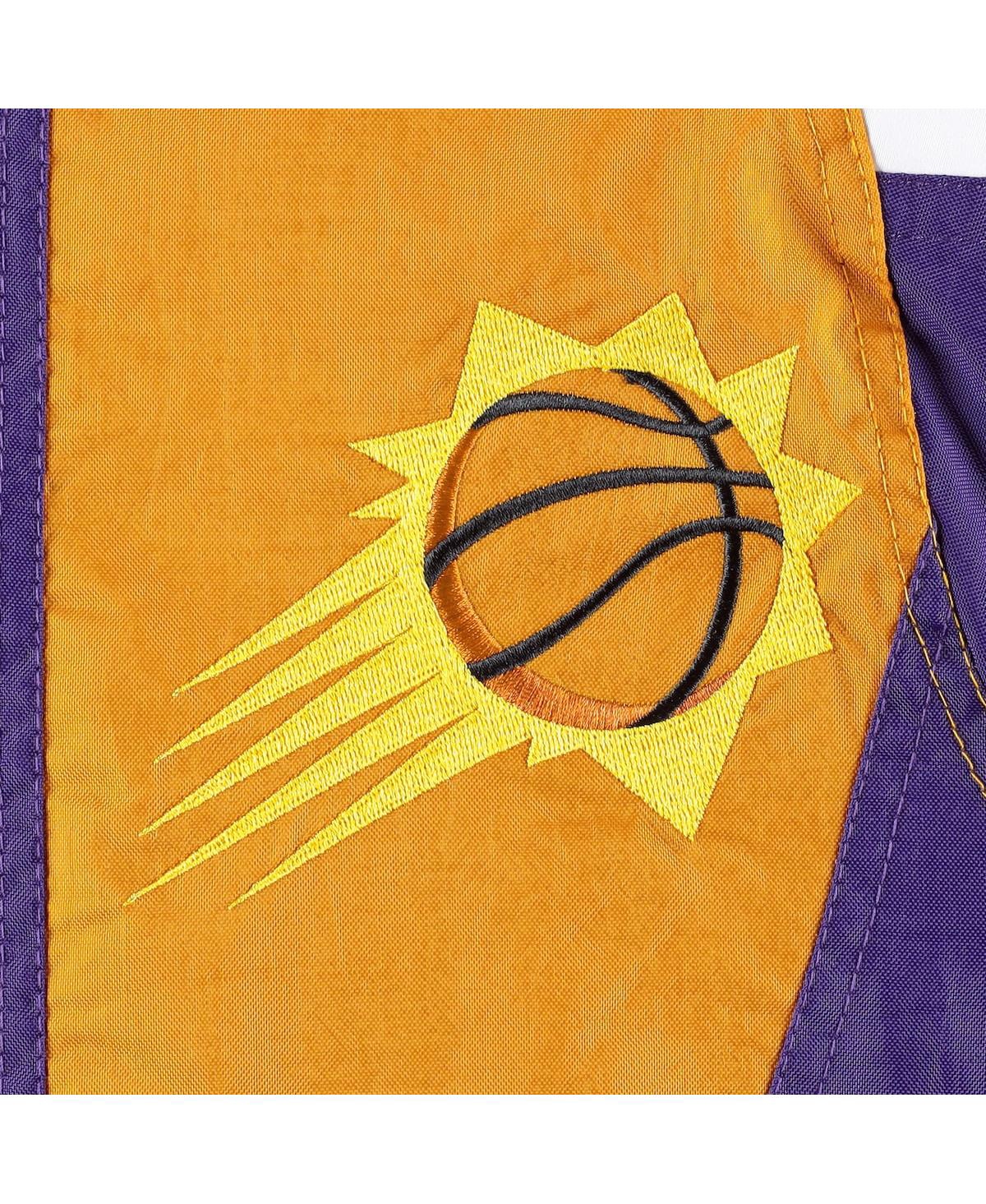 Starter Purple Phoenix Suns Body Check Raglan Hoodie Half-zip Jacket In Purple