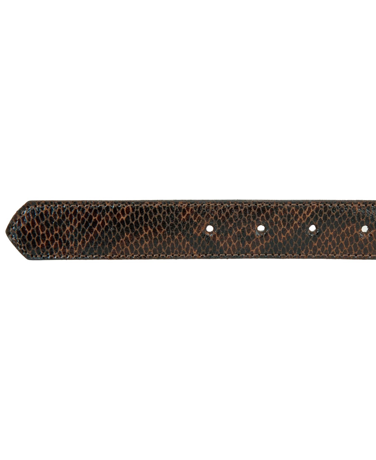 Lucky Brand Double Ring Genuine Leather Belt