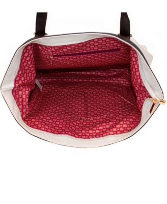 Anna XL Faux Leather Tote Weekender Travel Bag